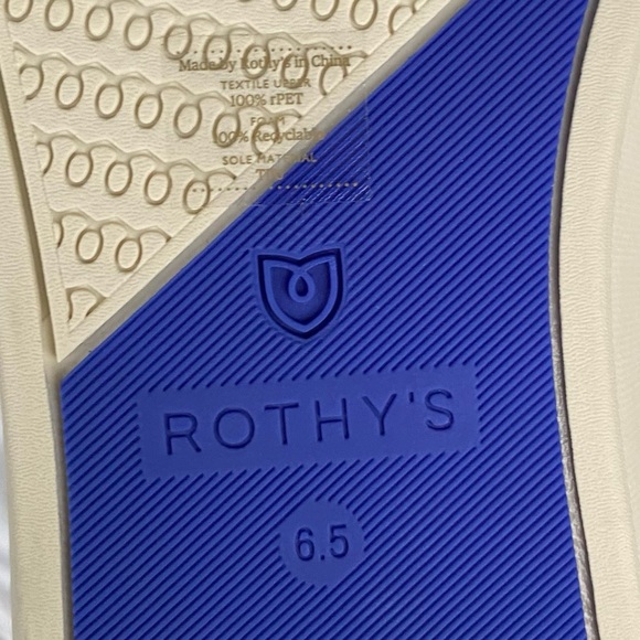 NEW Rothy's Chelsea Sneaker in Espresso Dot Leopard Print Shoe 6.5 boot - Picture 8 of 8